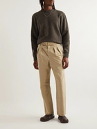 Lemaire - Shetland Wool Sweater - Brown