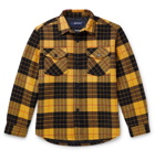 Noon Goons - Checked Flannel Overshirt - Yellow