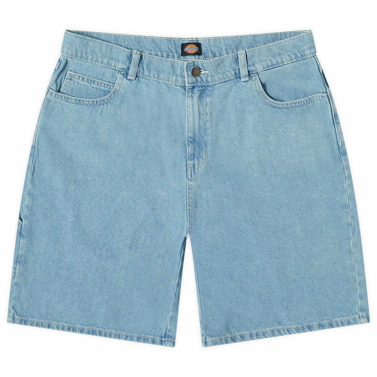Dickies Women's Herndon Shorts in Vintage Aged Blue