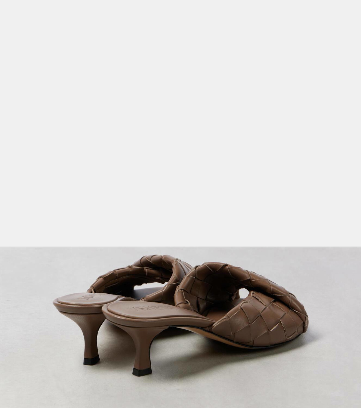 Bottega Veneta Blink Intrecciato 50 leather mules Bottega Veneta