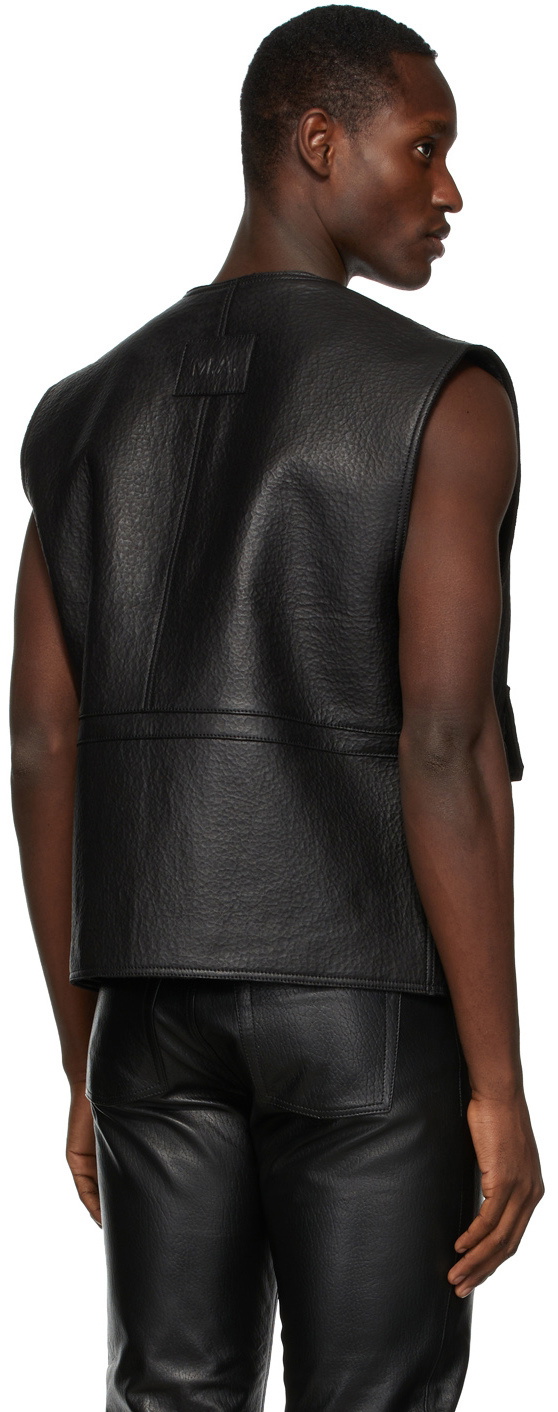Martin Asbjørn SSENSE Exclusive Black Willy Vest
