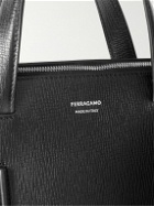 FERRAGAMO - Cross-Grain Leather Briefcase