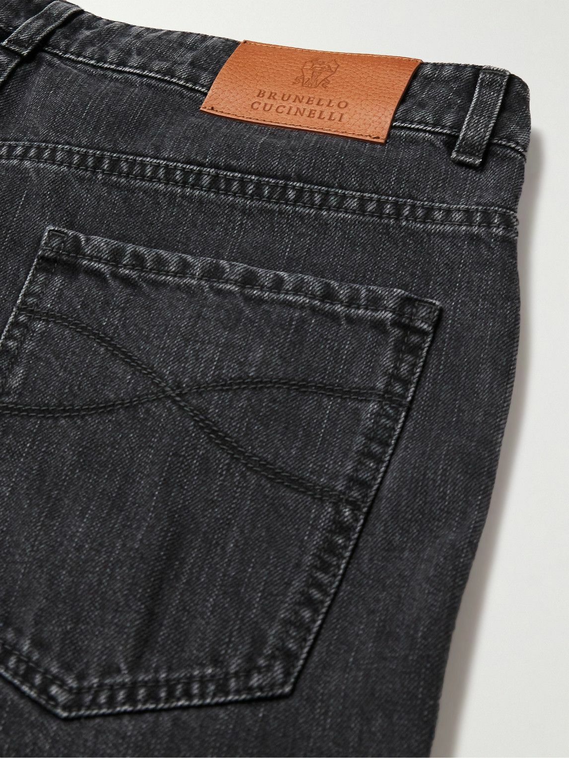 Brunello Cucinelli - Tapered Jeans - Black Brunello Cucinelli