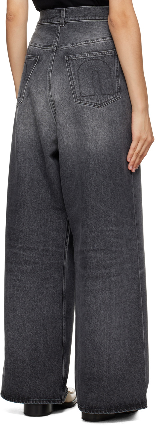 Teurn Studios SSENSE Exclusive Black Elvis Jeans
