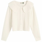 RIXO Women's Jelena Cardigan in Cream