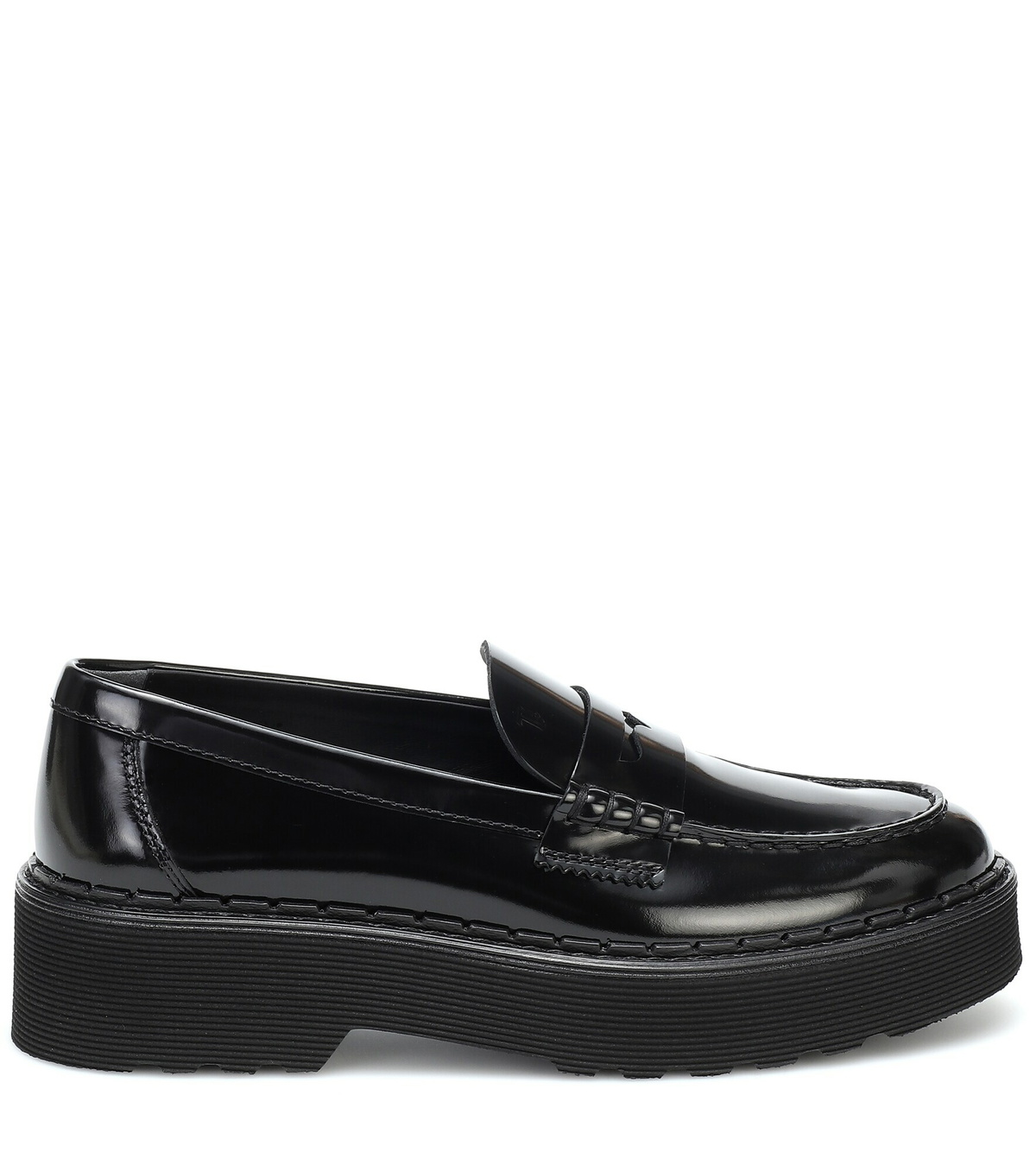 tod's platform loafers