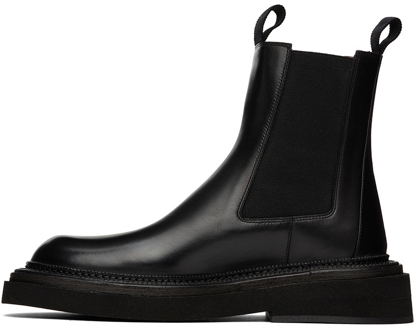 Marsèll Black Pollicione Chelsea Boots Marsèll