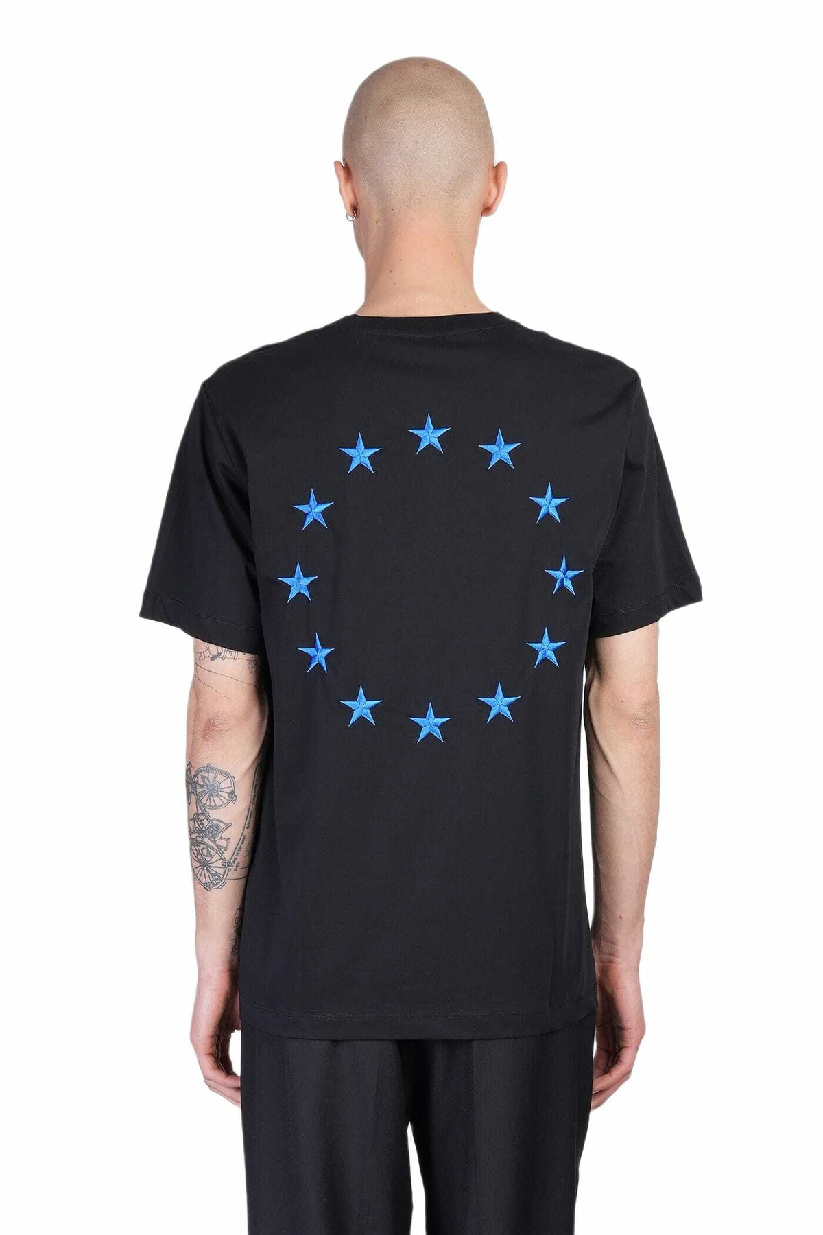 Études T-shirt In Black Cotton