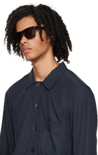 TOM FORD Black & Gold Browline Glasses