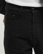 Arte Antwerp Jacquard Abstract Arte Pants Black - Mens - Casual Pants