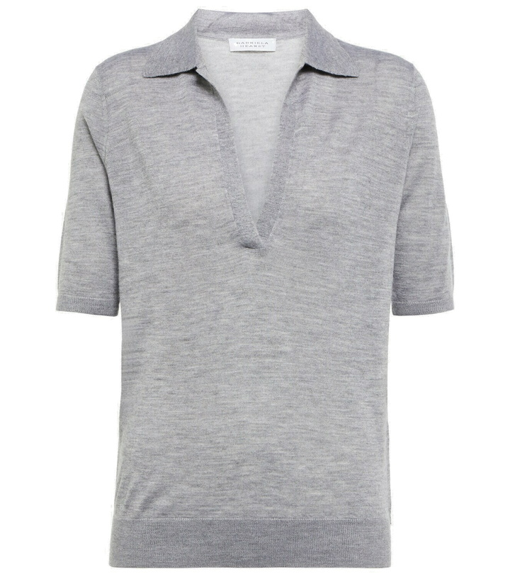 Photo: Gabriela Hearst - Frank cashmere and silk T-shirt
