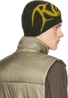 ROA Brown & Yellow Graphic Beanie