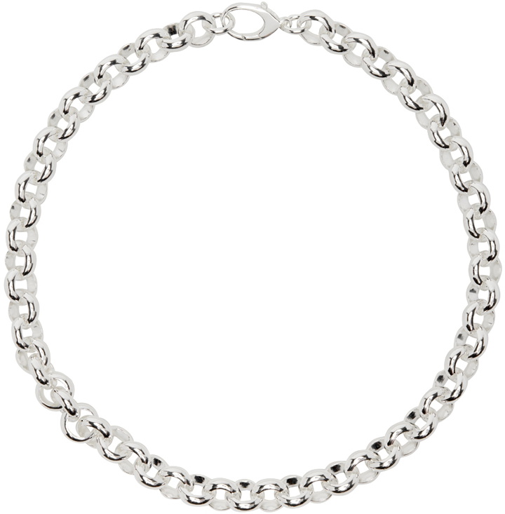 Photo: HANREJ Silver Belcher Chain Necklace