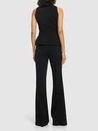 SELF-PORTRAIT Tailored Sleeveless Jumpsuit