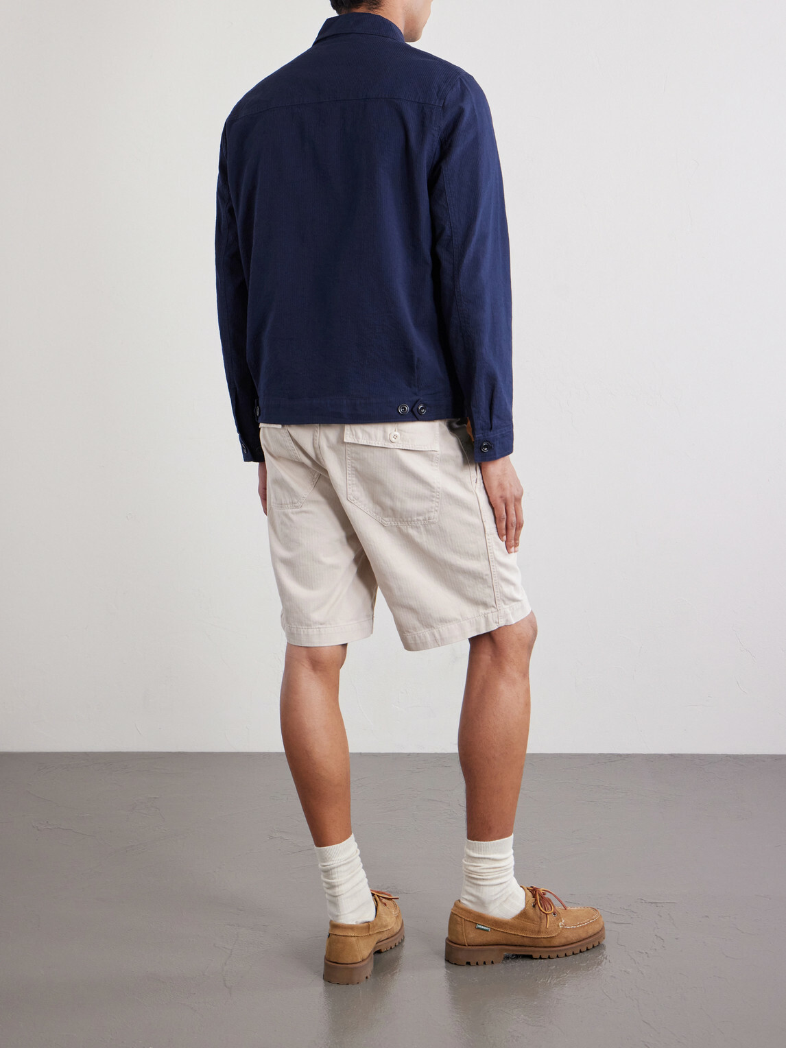 Hartford - Danny Cotton Jacket - Blue