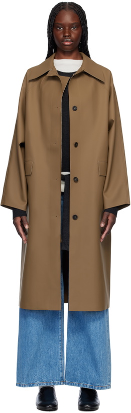 Photo: KASSL Editions Brown Original Below Rubber Coat