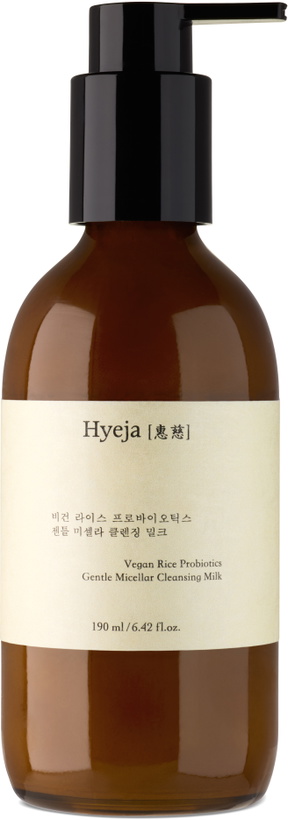 Photo: HYEJA Rice Probiotics Gentle Micellar Milk Cleanser, 190 mL