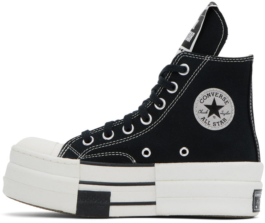 Rick Owens DRKSHDW Black Converse Edition TURBODRK Chuck 70 High