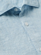 Orlebar Brown - Giles Linen Shirt - Blue