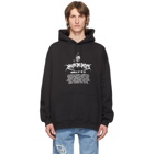 VETEMENTS Black Washed World Tour Hoodie