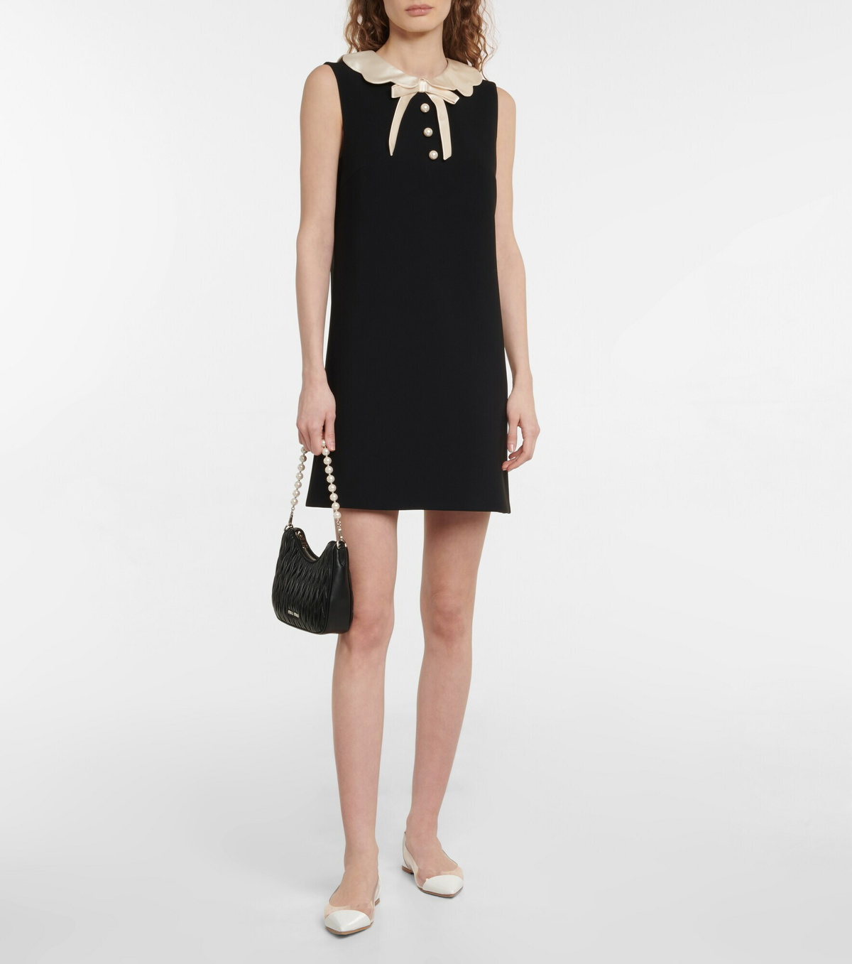 Gianvito Rossi - Plexi leather and PVC ballet flats