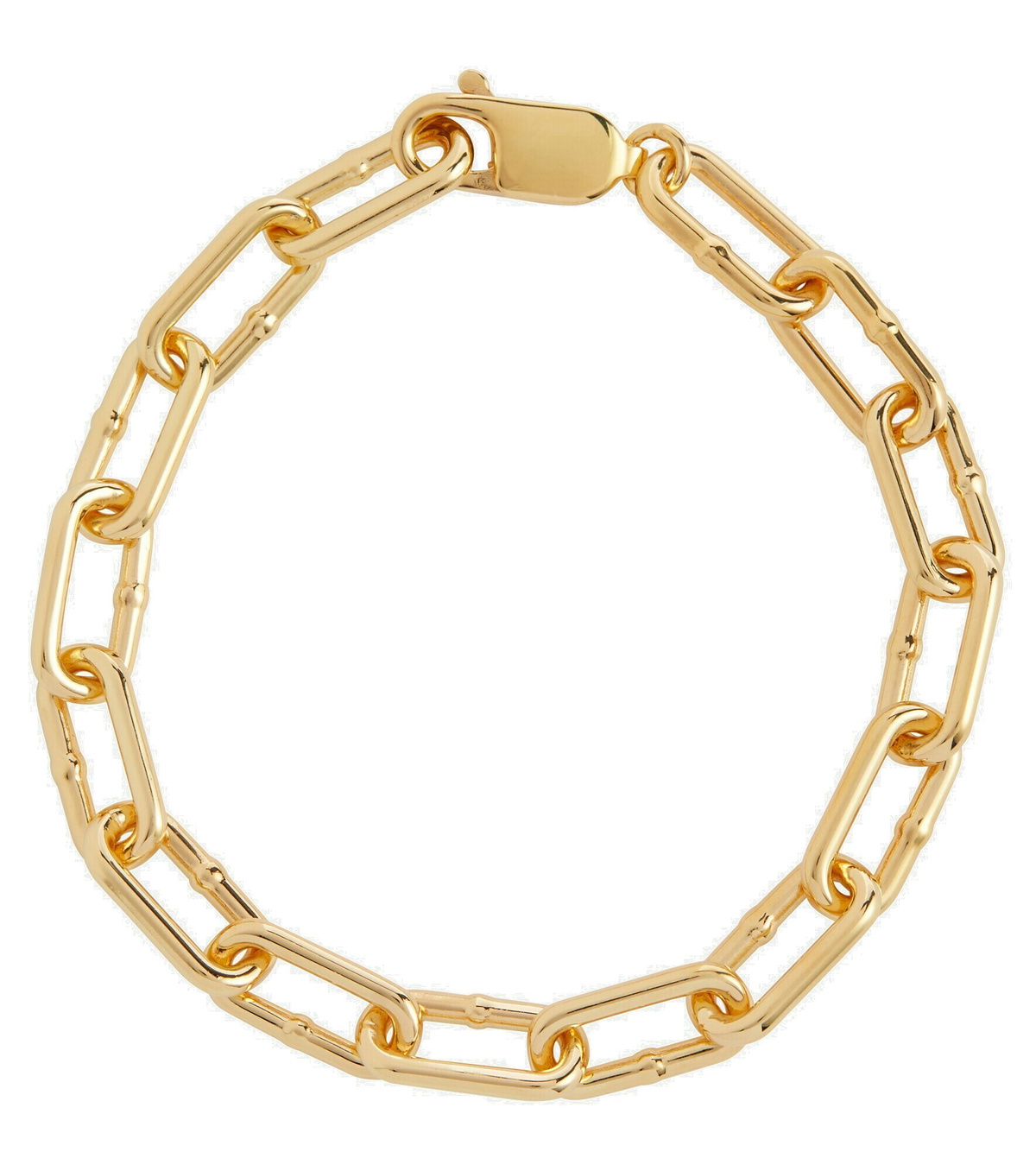 Bottega Veneta Gold Twisted Bracelet – BlackSkinny