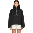AGOLDE Black Lydia Popover Anorak