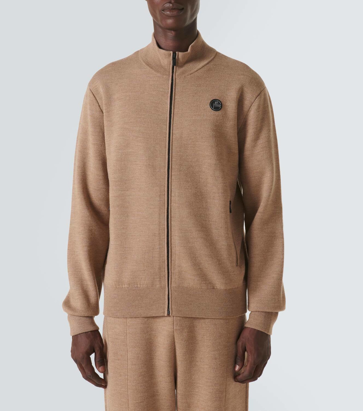 Fusalp Mayeul wool-blend zip-up cardigan