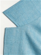 Stòffa - Recycled Silk Jacket - Blue