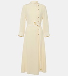 Chloé Silk midi dress