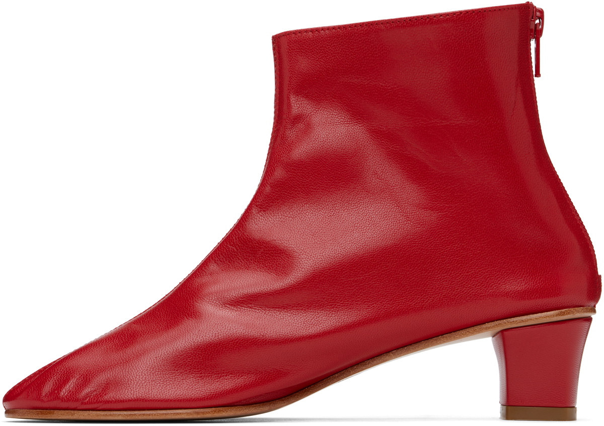 Martiniano Red High Leone Boots