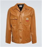 Marni - x Carhartt leather jacket