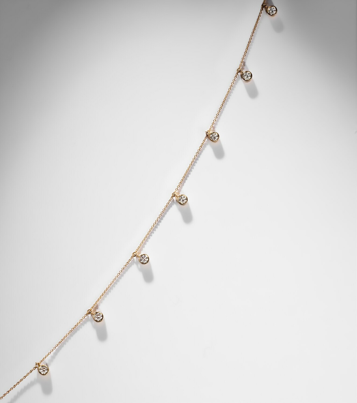 Sophie Bille Brahe Lou Of The Valley 18kt gold necklace with diamonds