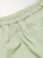 Folk - Assembly Straight-Leg Cotton-Blend Ripstop Shorts - Green