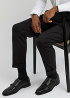 Oliver Sweeney Coombe Leather Monk Strap Shoes Black