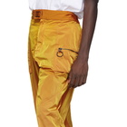 Off-White Orange Nylon Track Pants