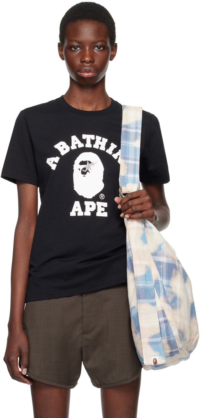 トップス A BATHING APE CRYSTAL STONE CROPPED TEE A BATHING APE Crystal Stone Cropped Tee 