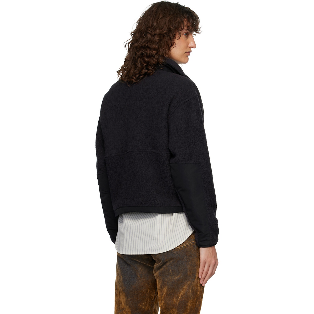 The North Face Black Yumiori Off Peak 1/2-Zip Jacket
