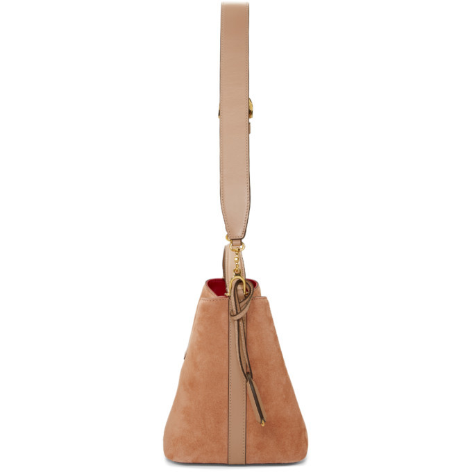 Mark Cross Beige Small Suede Murphy Bucket Bag
