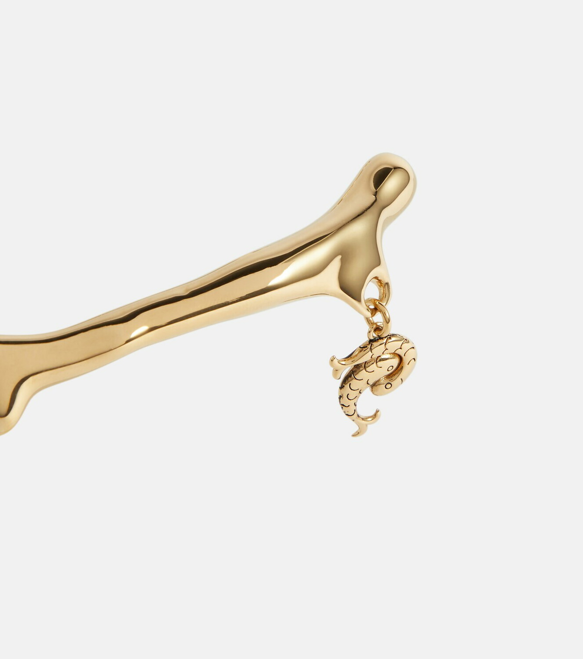 Pucci - Gold-plated pendant cuff choker