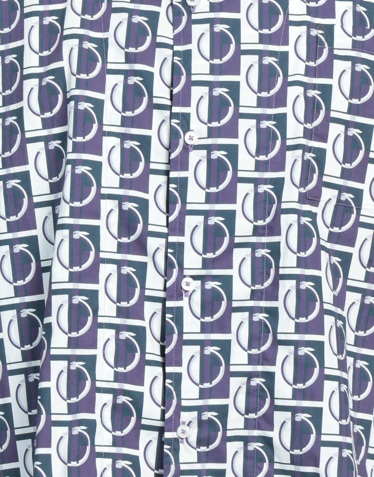 Trussardi Mens Shirt in Purple