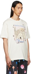 Ashley Williams SSENSE Exclusive Off-White You're In My Dreams T-Shirt