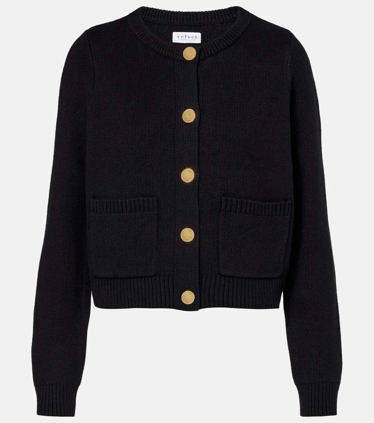 Velvet Mahal cotton and cashmere cardigan