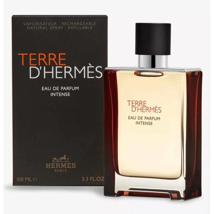 Photo: Hermes Mens Terre D'Hermes Intense EDP Spray 3.4 oz Fragrances 3346130424116