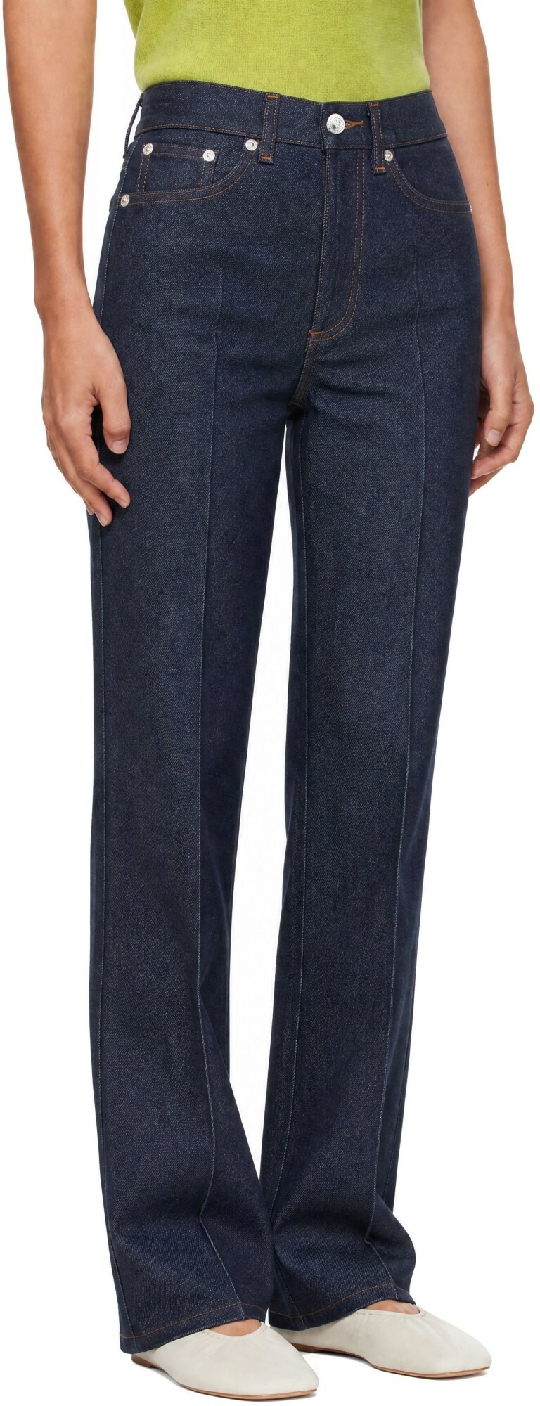 A.P.C. Blue Domino Jeans