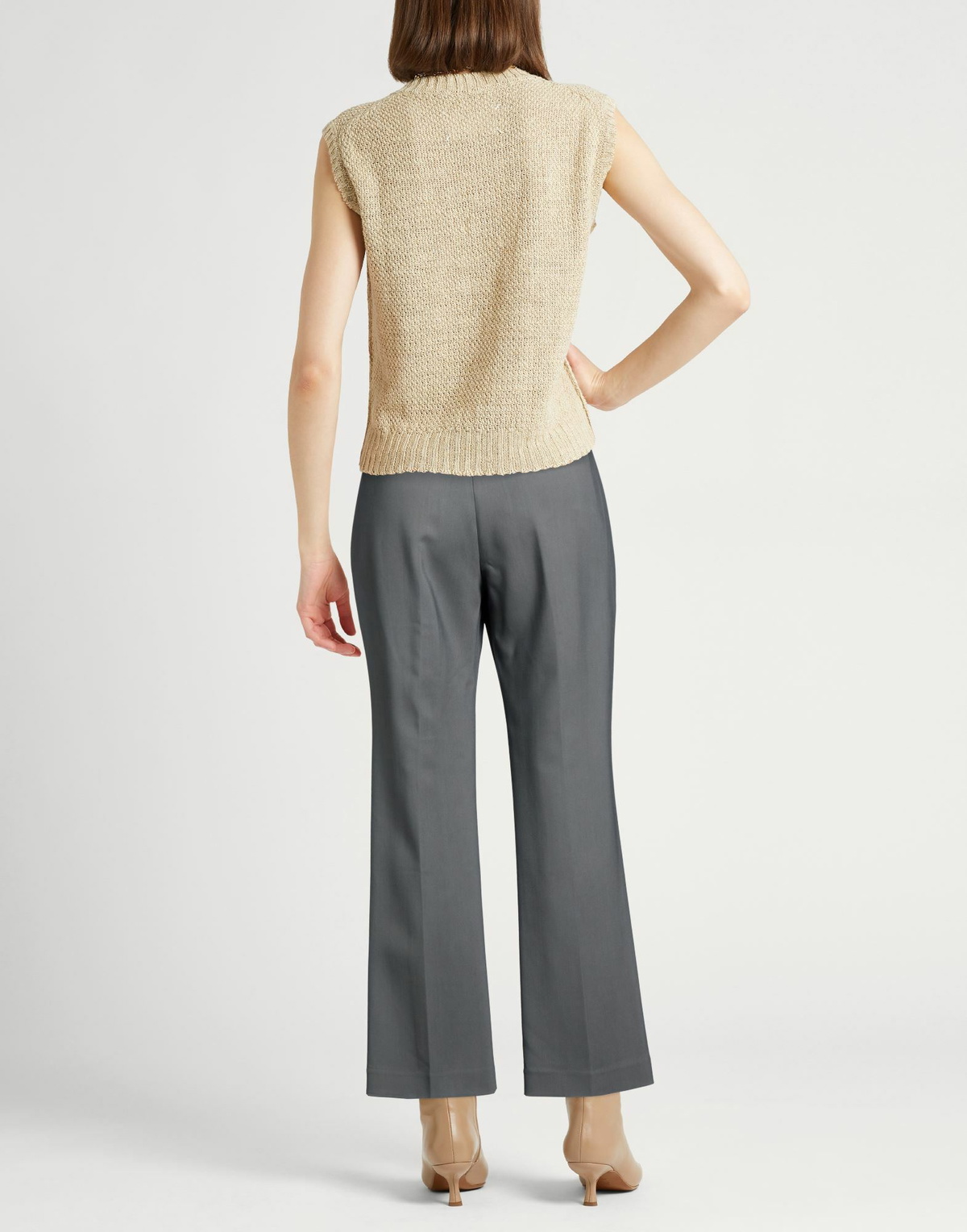 Nanushka Womens Pants in Charcoal