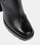 Hogan H623 leather Chelsea boots