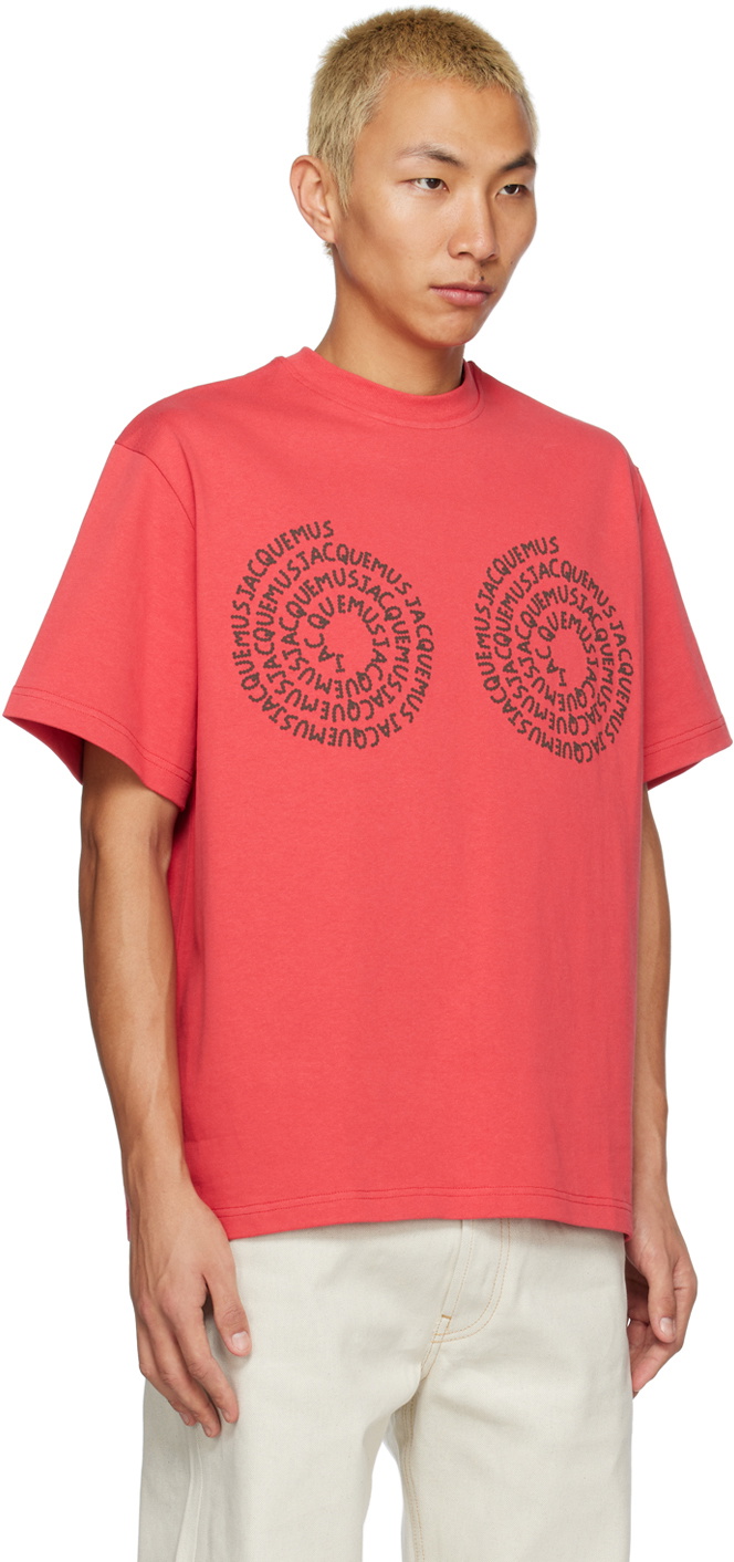 トップス JACQUEMUS Le Bordado T-shirt Jacquemus Green 'Le Bordado' T-Shirt Jacquemus