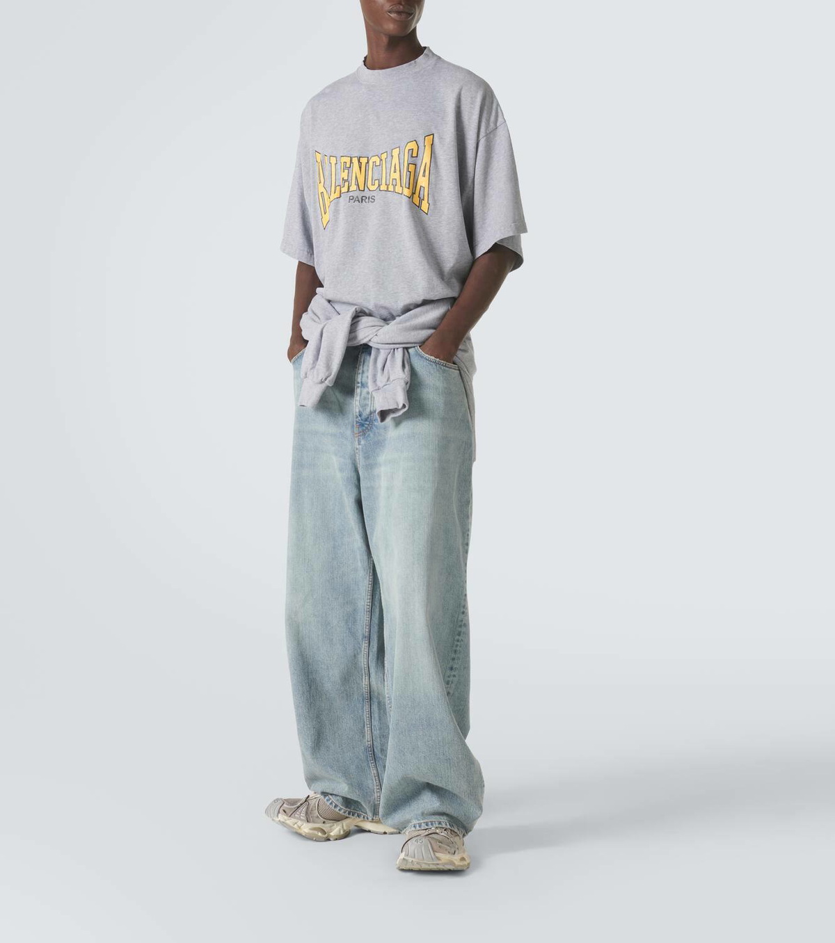 Balenciaga High-rise wide-leg jeans Balenciaga