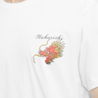 Maharishi Men's Dragon Map T-Shirt in White